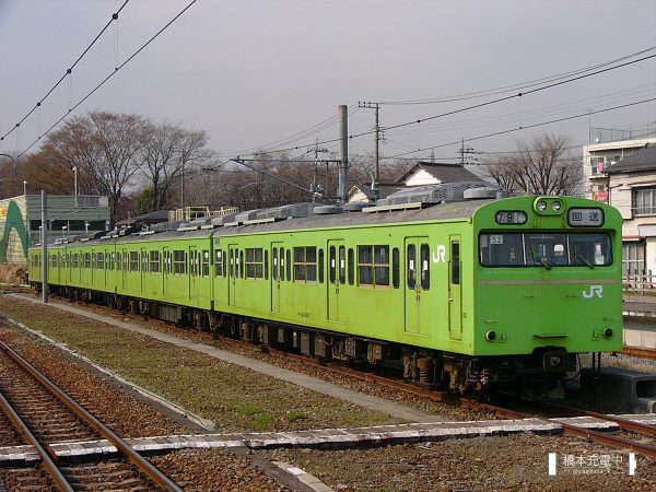 103系電車 52編成(川越車両センター)/2005-03-31 拝島
