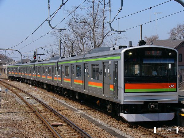 205系電車 85編成（川越車両センター）/2005-04-05 小宮