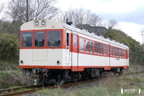 鹿島鉄道キハ600形 キハ601/2006-04-09 四箇村-常陸小川