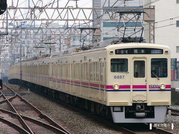 京王6000系 6437F/2006-05-17 笹塚
