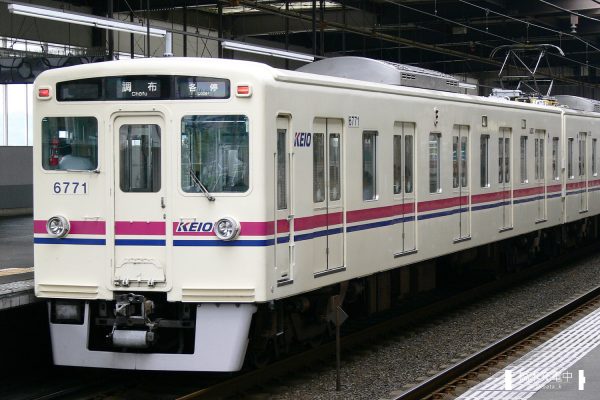 京王6000系 6721F/2006-07-06 京王堀之内 橋本方6771