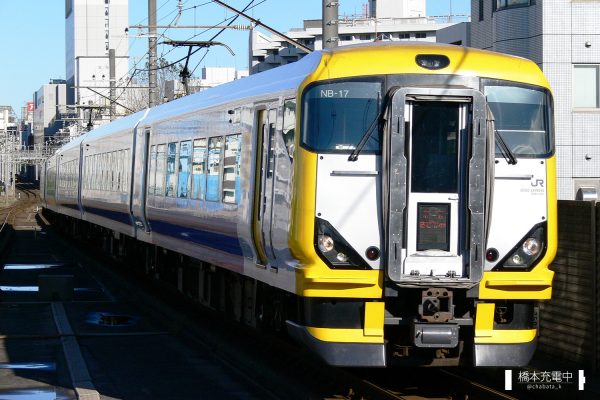 E257系電車 NB-17編成（幕張車両センター）/2006-11-12 本千葉