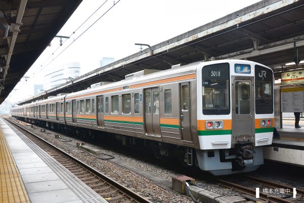 211系電車 K109編成（神領車両区）2017-07-03 名古屋