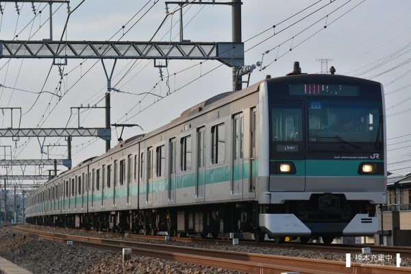 E233系電車 11編成(松戸車両センター)/小田急多摩線内を走るE233系マト11編成(2018-02-26 栗平-五月台)